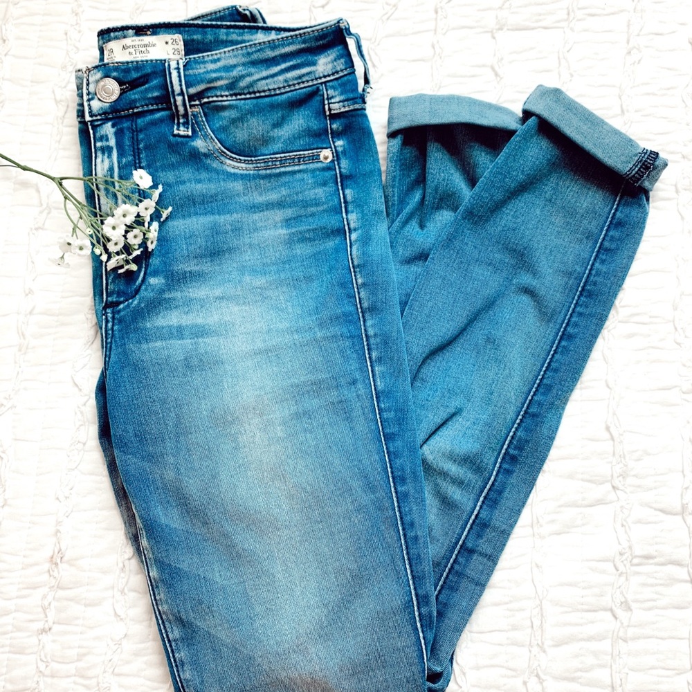 Abercrombie High Rise Jeggings